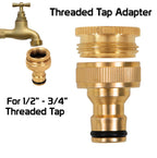 PCC D81 Brass Tap Adapter 2-in-1 for 1/2" & 3/4" Threaded Taps