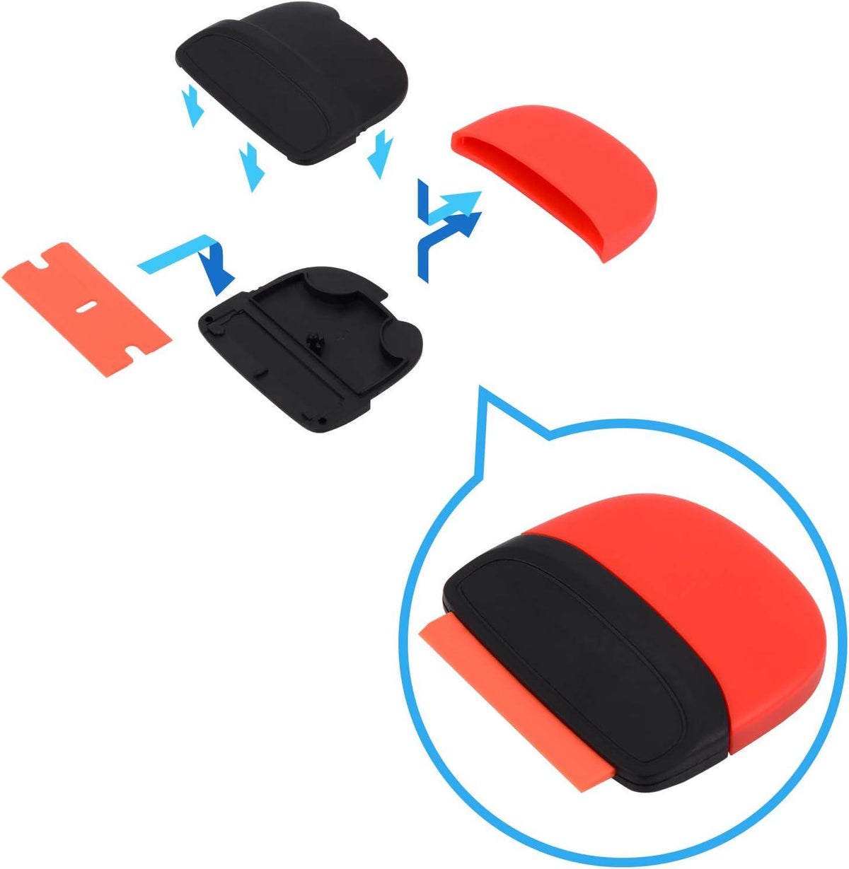 PROTINT Mini Plastic Razor Scraper - Planet Car Care