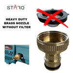 PCC D13 Brass Tap Adapter for Pressure Washer – Compatible with Black & Decker, Bosch & More