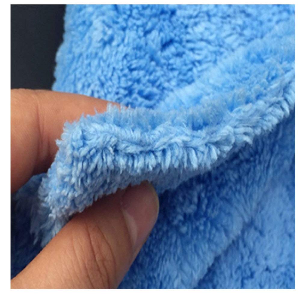 PCC Edgeless Microfiber Ultra Plush 550gsm, 40X40cm, Blue