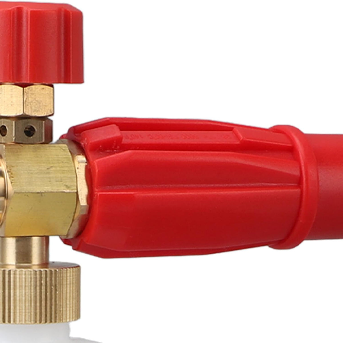 PCC D87 Red Heavy Duty Foam Cannon With Brass Neck | | 1/4" Quick Connect