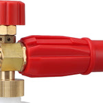 PCC D87 Red Heavy Duty Foam Cannon With Brass Neck | | 1/4" Quick Connect