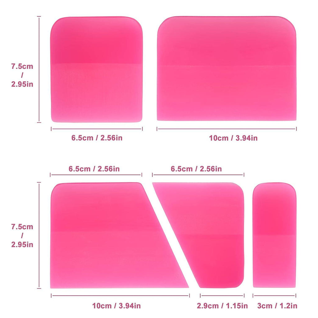 PROTINT Special PPF Soft Squeegee Set of 5, PPF46 - Planet Car Care