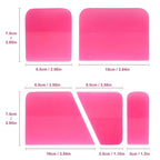 PROTINT Special PPF Soft Squeegee Set of 5, PPF46 - Planet Car Care