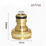 PCC D13 Brass Tap Adapter for Pressure Washer – Compatible with Black & Decker, Bosch & More