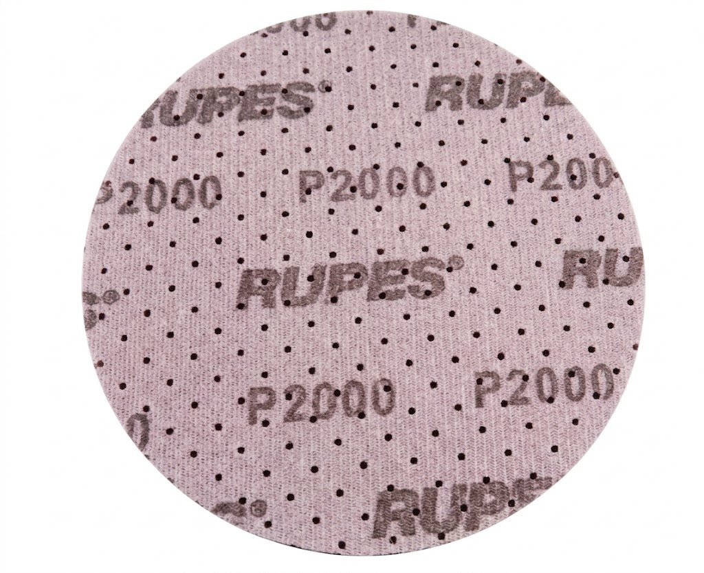 RUPES X-CUT Wet & Dry Sanding Foam Abrasive Discs 125mm, P2000, 5"