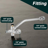 PCC Dual Lance Pressure Washer Wand with 1/4 Quick Connect