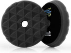 ShineMate T10 Black Ultra-Soft Finishing Foam Pad, Diamond, 5/6"