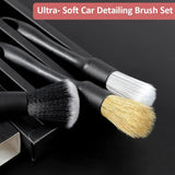 PCC Premium Detailing Brush, Set of 3, Black