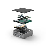 Brand New (Review Unit) Venom by SkullSaints: Compact Windows 11 Pro Mini PC with Intel I7 1370p, 32gb, 1 TB, WiFi 6, Bluetooth 5.2, Dual Gigabit LAN