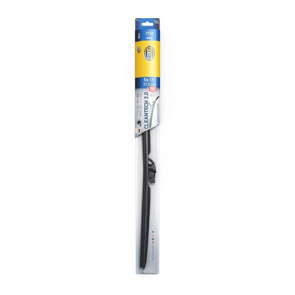 Hella Cleantech 2.0 Frameless Wiper With Multiple Adapters (1pc)