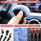 PCC Premium Detailing Brush, Set of 3, Black