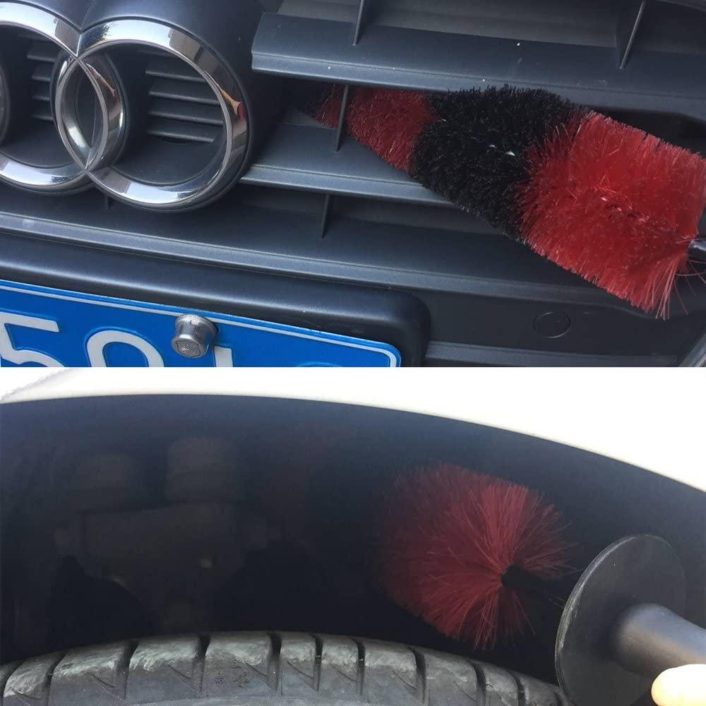 PCC Long Handle Alloy Wheel Brush Mini - Planet Car Care