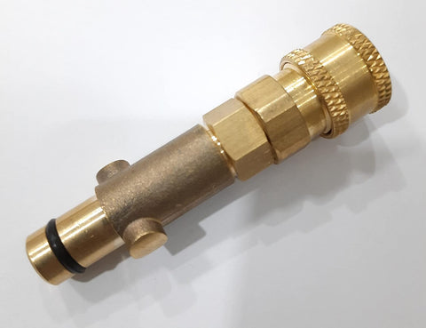 PCC D48 Pressure Washer Foam Cannon Adapter – Brass Connector for Nilfisk Gerni Series