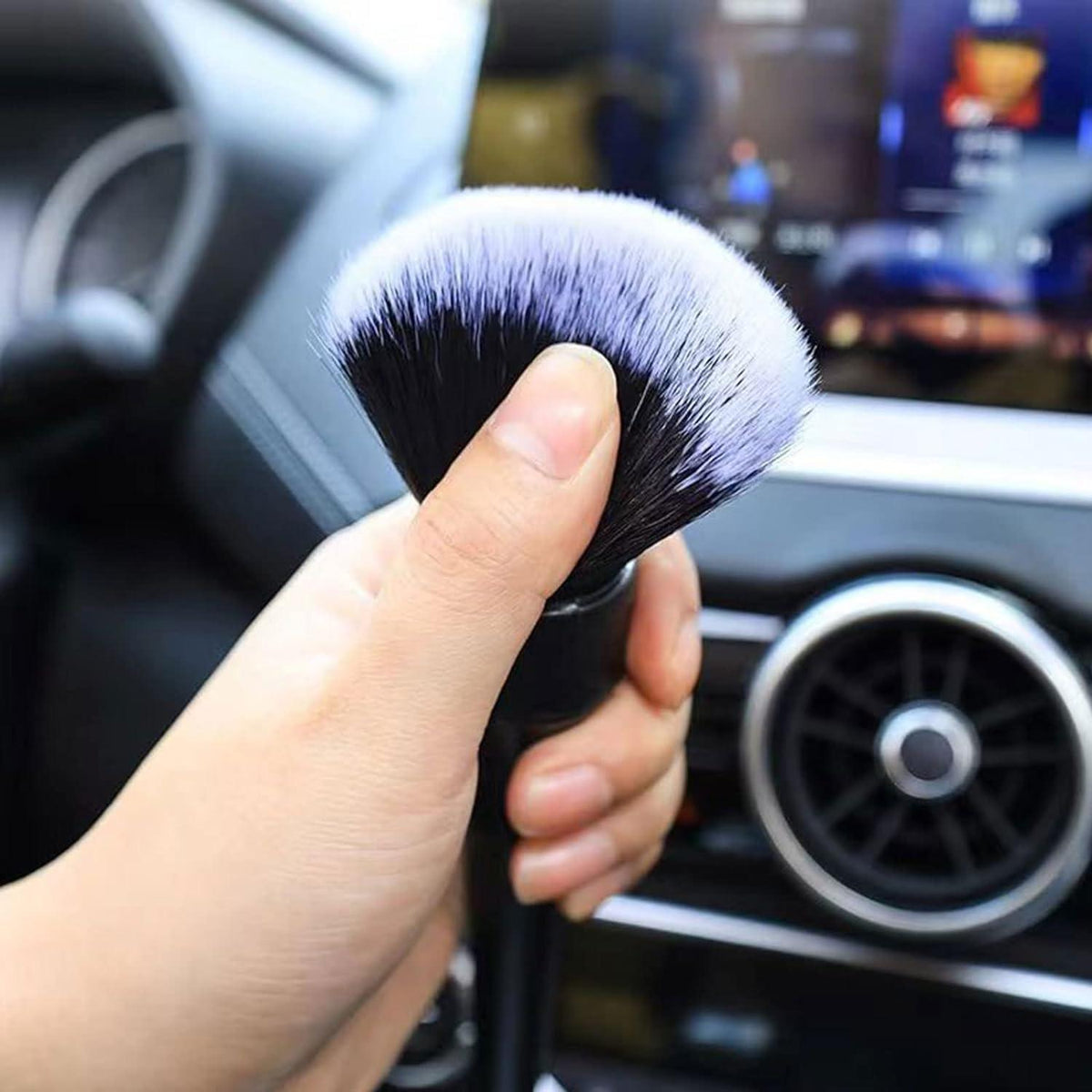 PCC UltraSoft Detailing Brush, Set of 2, Black - Planet Car Care
