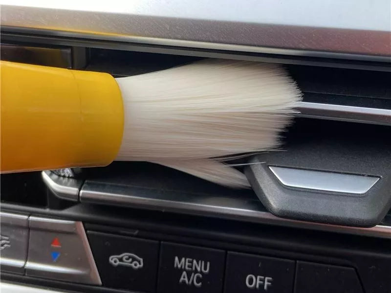 PCC Premium Bristle Detailing Brush Kit, Yellow, Set of 5
