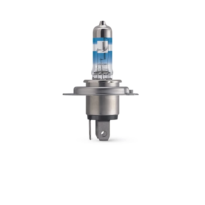 Philips H4 RacingVision GT200 Halogen Headlight Bulb 60/55W 12V | Up to 200% Brighter | 3600K