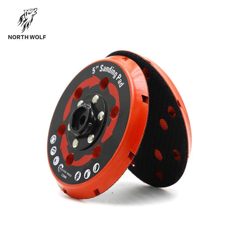 North wolf Dual Action Backing Plate, 5" - Planet Car Care