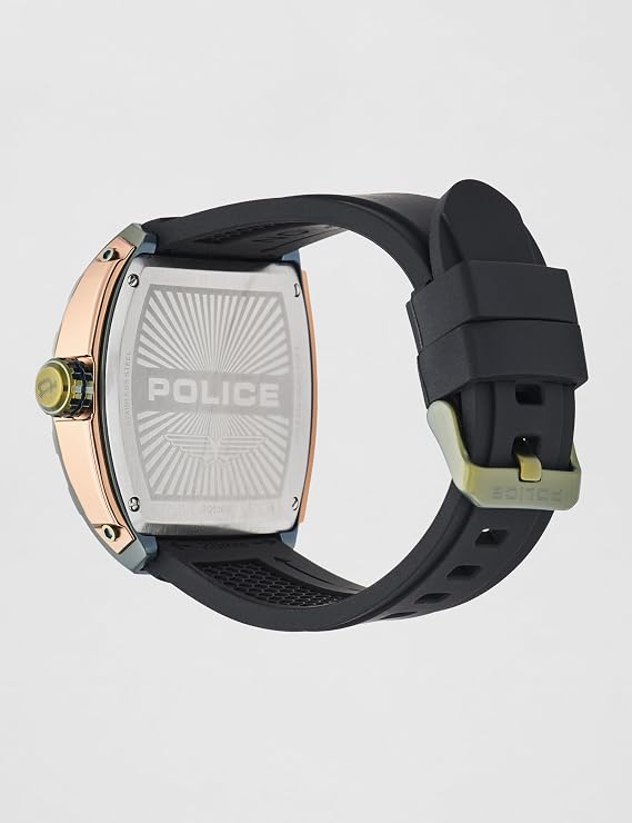 Police Quartz Analog Black Dial Men's Watch – PLPEWGQ0063003W
