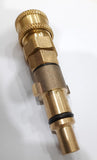PCC D46 Brass Pressure Washer Gun Adapter – Lavor to 1/4" Quick Connect Fitting