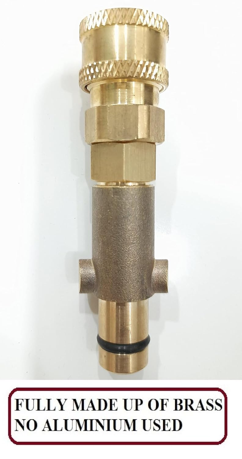PCC D101 Foam Lance Adapter for NILFISK Gerni Aquatak Pressure Washer Gun | 1/4" Quick Connect