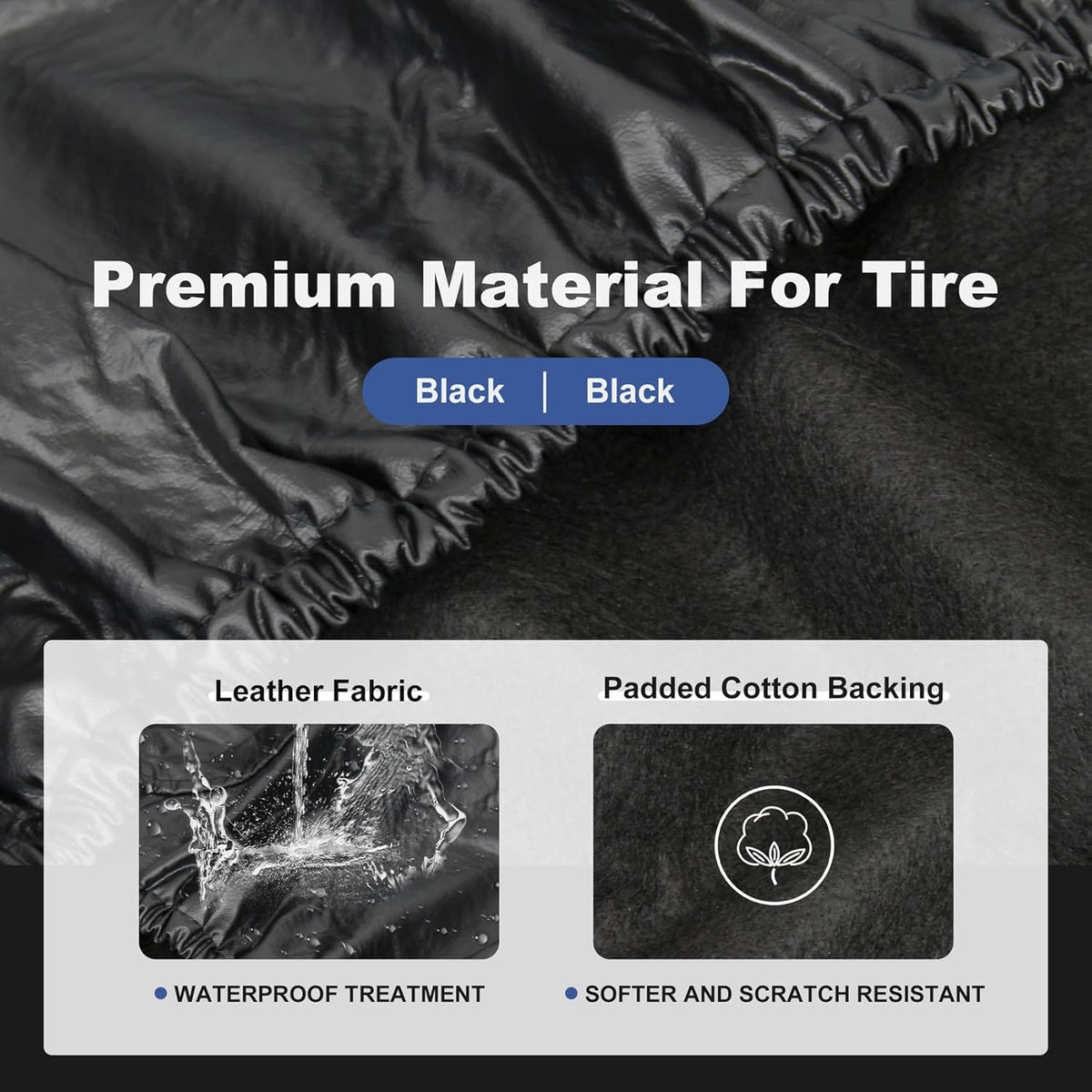 PCC Nylon Car Wheel Cover 4Pcs