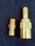 PCC D42 Mold Coolant QRC 12mm Quick Release Coupler – 1/4" BSP Male-Female Set