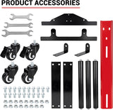 PCC Rolling Wheel Detailing Stand – Rim Cleaning & Tire Shine Application Stand