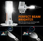 Excelite D2S Led Headlight Bulb 35w, 6000k, pair - Planet Car Care