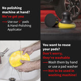 Menzerna Premium Medium Cut Foam Pad, 5/6"