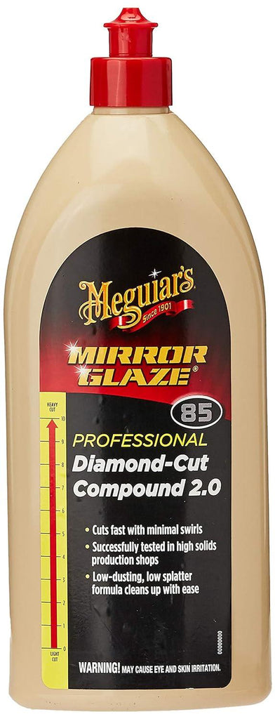 White Meguiars Mirror Glaze 85 Diamond Cut Compound, For Gloss,Polish at Rs  1500/bottle in New Delhi