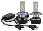 OSRAM H4/H19 LED Headlight Bulb, 80W, Pair