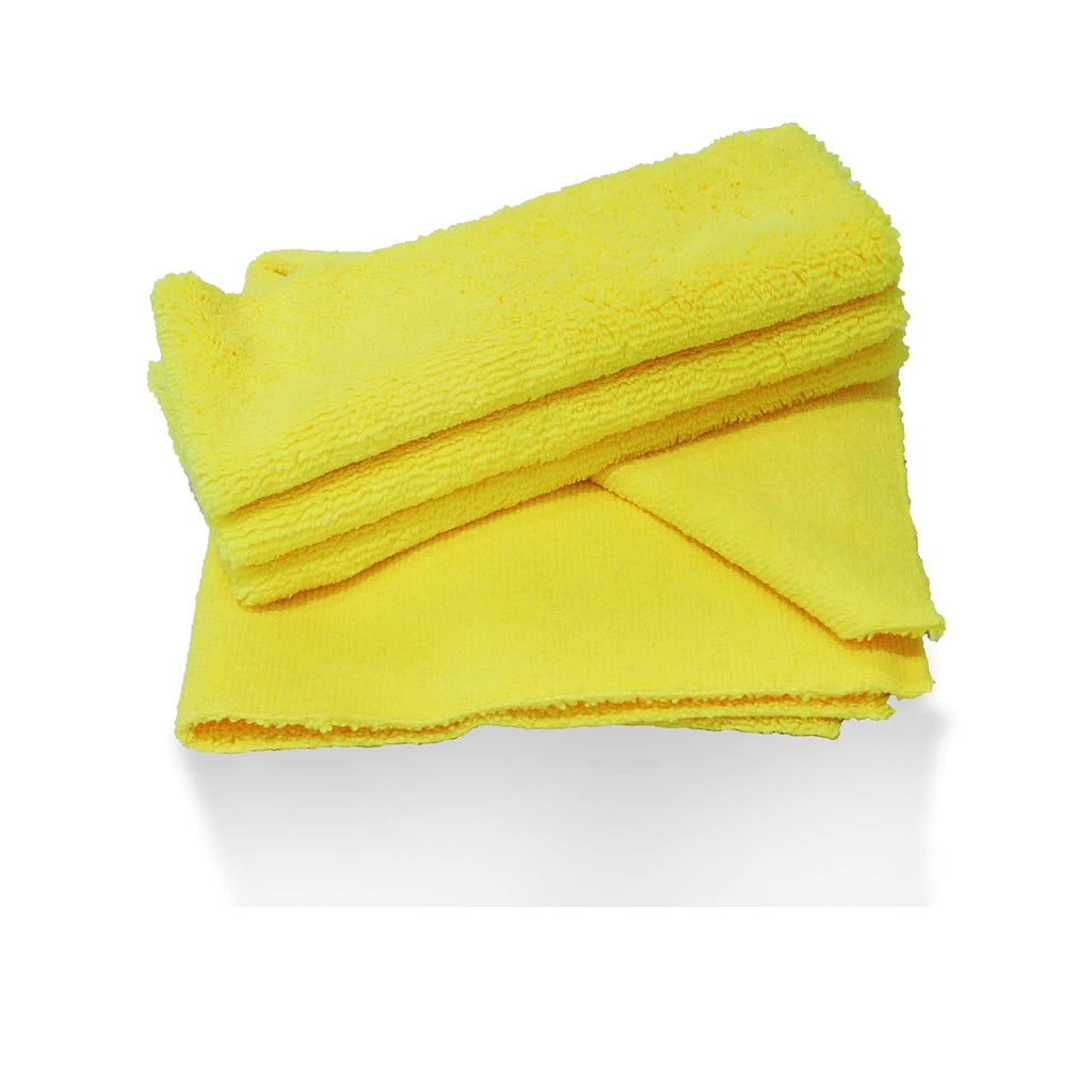 Ganesh Mills | Oxford Super Blend Lint Free Cleaning Cloth, Towel, Yellow, Sample (1) Piece