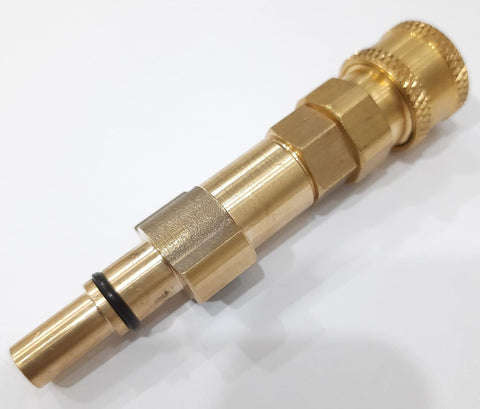 PCC D49 Pressure Washer Foam Cannon Adapter – Brass Connector for Bosch Snow Foam Lance