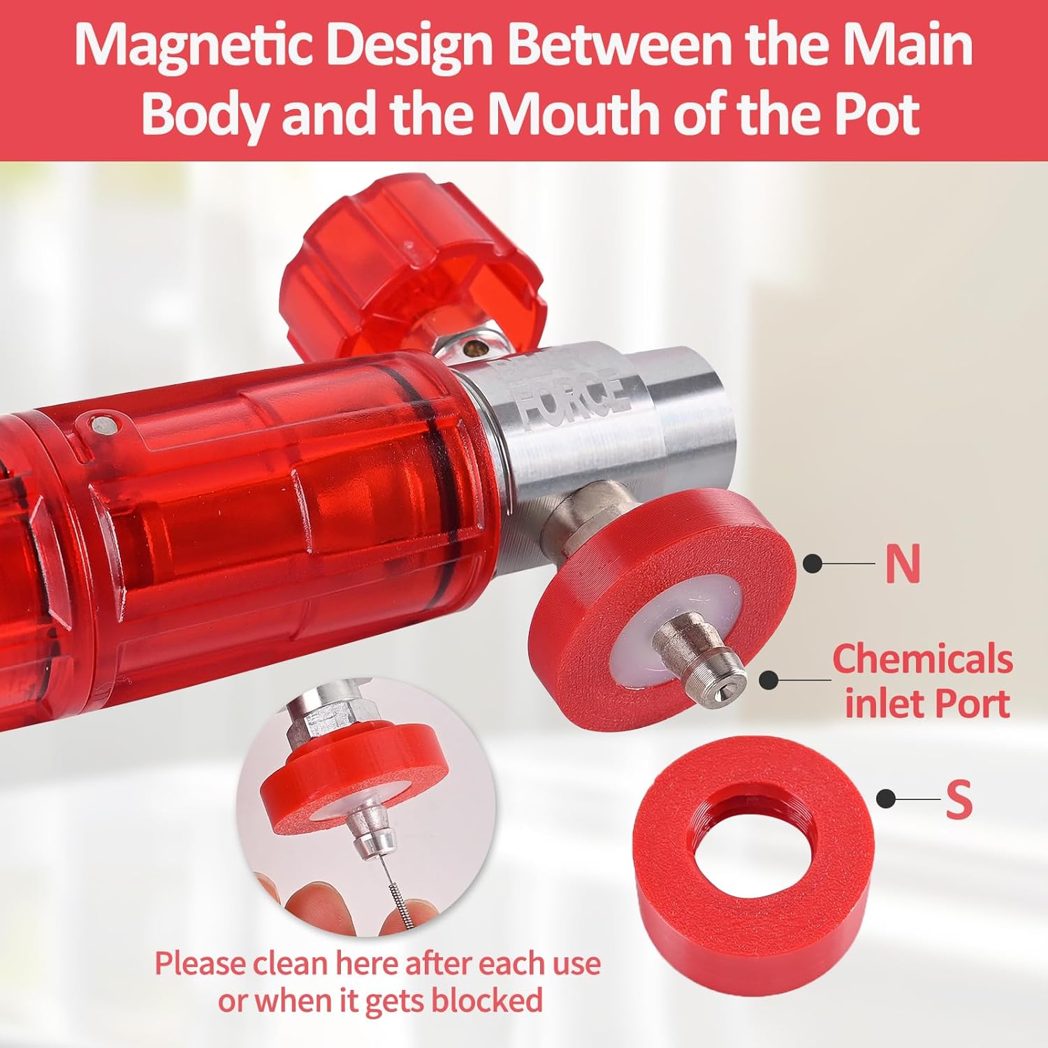 PCC Bear Force Mini Aluminum Magnetic Snow Foam Lance 70ml
