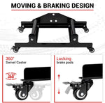 PCC Rolling Wheel Detailing Stand – Rim Cleaning & Tire Shine Application Stand