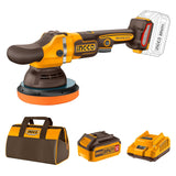 INGCO APLI20158 Cordless Li-Ion DA Polisher 20V with Battery & Charger 5" & 6"