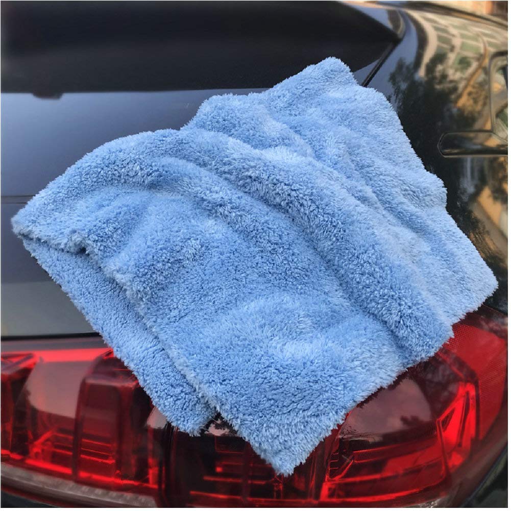 PCC Edgeless Microfiber Ultra Plush 550gsm, 40X40cm, Blue