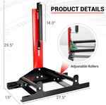 PCC Rolling Wheel Detailing Stand – Rim Cleaning & Tire Shine Application Stand