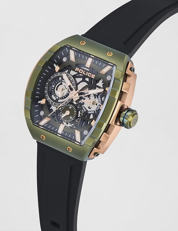 Police Quartz Analog Black Dial Men's Watch – PLPEWGQ0063003W