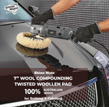 ShineMate Twisted Wool Pad 7" - Planet Car Care