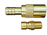 PCC D42 Mold Coolant QRC 12mm Quick Release Coupler – 1/4" BSP Male-Female Set