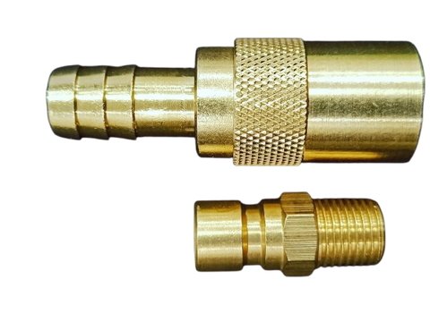 PCC D42 Mold Coolant QRC 12mm Quick Release Coupler – 1/4" BSP Male-Female Set