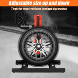 PCC Rolling Wheel Detailing Stand – Rim Cleaning & Tire Shine Application Stand