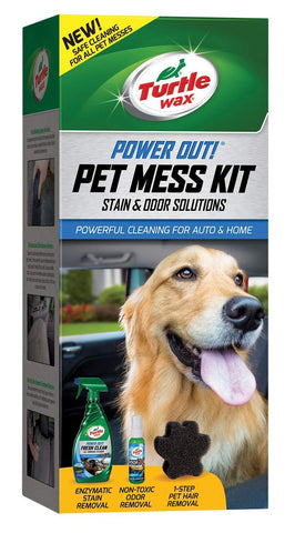 Turtle Wax Power Out! Pet Mess Kit