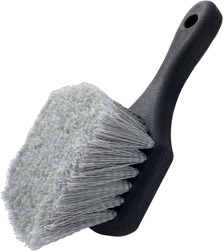 PCC Plush Upholstery Brush, Medium Bristles