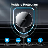 Baseus Magnetic Wireless Car Charger 15W for iPhone 12/12 Pro/12 mini/12 Pro Max/13/14 – Black - Planet Car Care