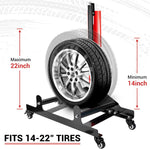 PCC Rolling Wheel Detailing Stand – Rim Cleaning & Tire Shine Application Stand