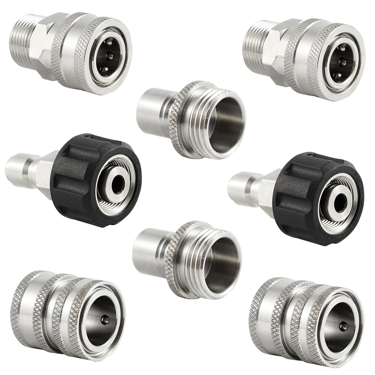 PCC D200 M22/14 Pressure Washer Quick Connect Kit (8pcs)