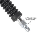 PCC Stainless Steel Pressure Washer Lance – 21” Bent Wand with Ergonomic Grip (1/4" Quick Connect)